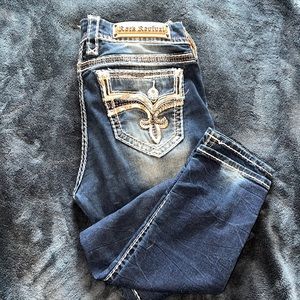 - Women’s Skinny Jeans Rock Revivals Size 30 Low rise